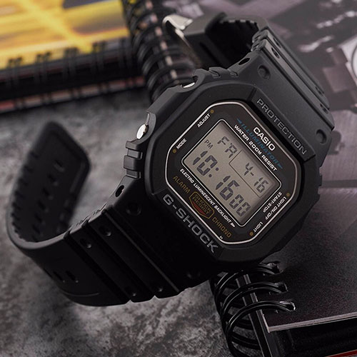 Casio Small Square Men's Watch G-SHOCK Series DW-5600E-1VPF